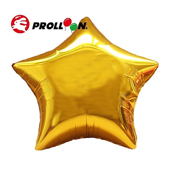 素面佈置用五角星鋁箔氣球。吹大後:直徑約43公分(18吋)。(不含氦氣)，各式派對、求婚、婚禮等。