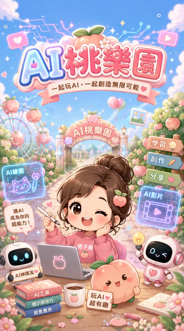 AI桃樂園開團趣