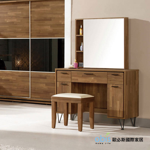 OB003-洛爾納3.3尺化妝鏡台組(19CM/575-3)【DD House】