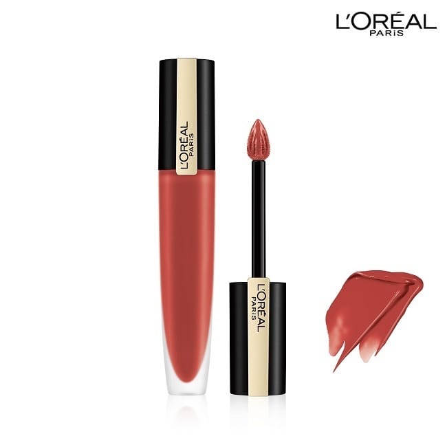 巴黎萊雅持色印記空氣吻唇露 124擁吻