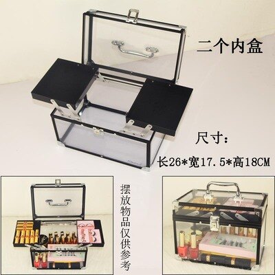 跟妝箱 化妝箱手提便攜睫毛箱子跟妝師收納盒嫁接美甲美睫紋繡工具小專業『CM1538』