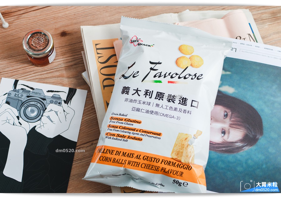 喬山叔叔義大利LifeSnack香焙玉米球