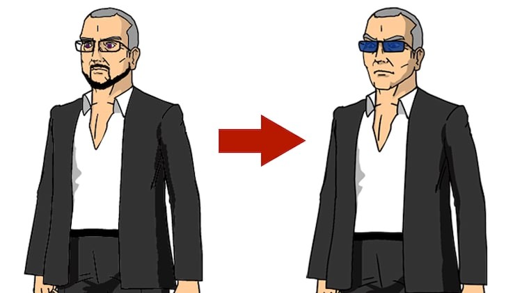 秘密結社 鷹の爪 新作のpv 中田譲治の演技に触発され早速キャラデザ変更