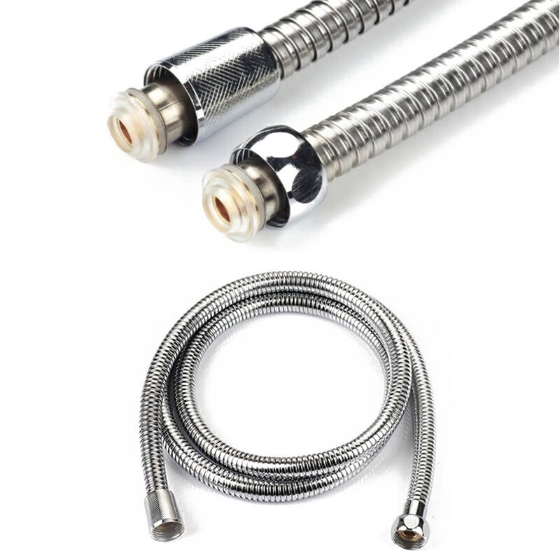 不易凹折 流水順暢~ 蓮蓬頭 專用不鏽鋼軟管水管 1.5m長度