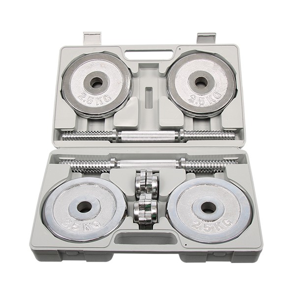 商品規格材質:鐵/鑄鐵/PVC 表面處裡:鍍鉻 內容物短槓心 25mm外徑*356mmL *2支鍍鉻槓片 1.5KG* 4片 (125mm直徑*22mm厚度*26.5mm孔徑)鍍鉻槓片 2.5KG* 