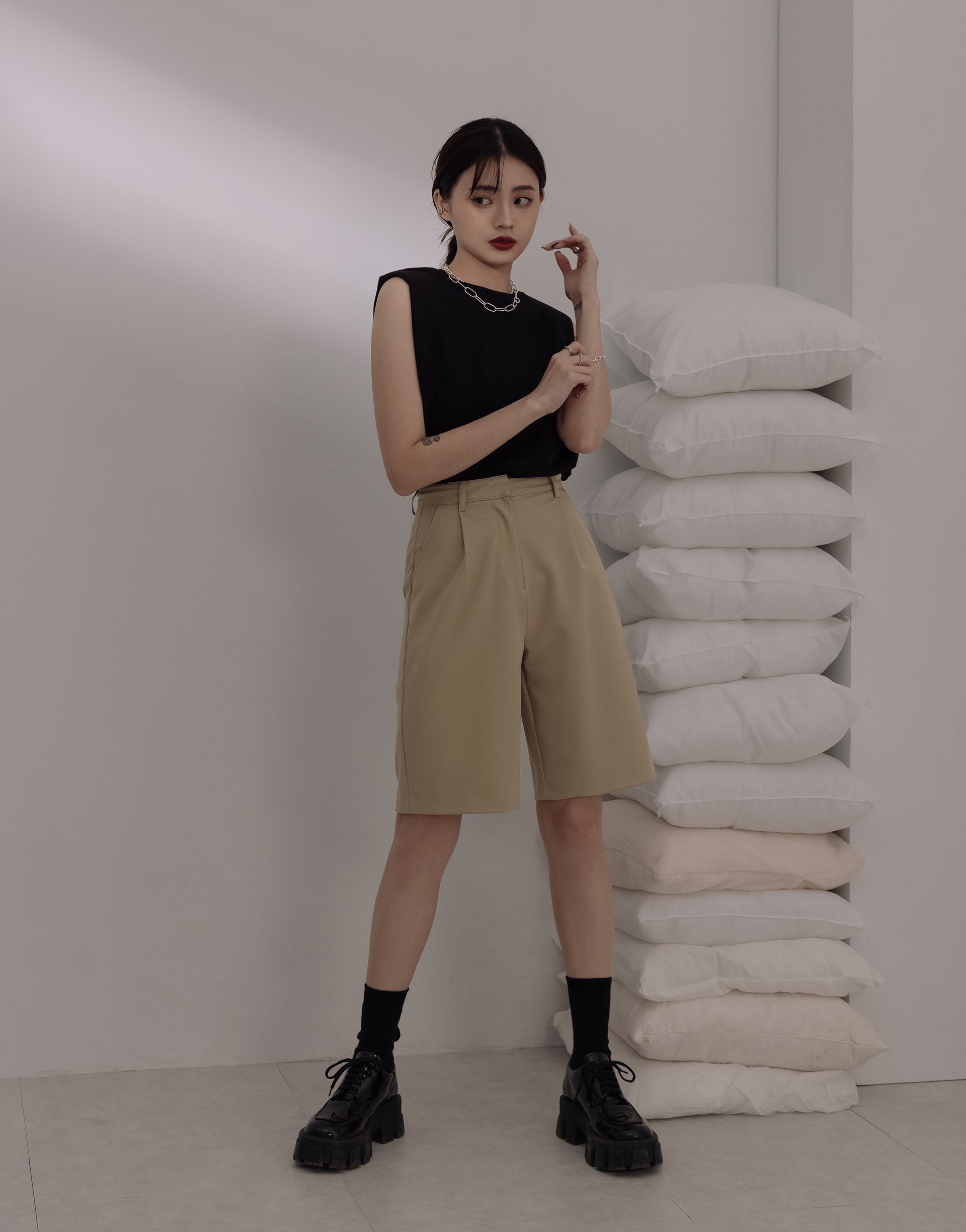 & IN THING 西裝五分褲-PAZZO