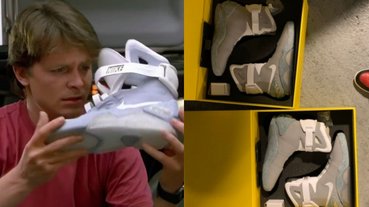 現賺 1800 萬台幣！外國網友意外獲得 6 雙 Nike Air Mag，鞋迷：「他上輩子肯定救了地球 」