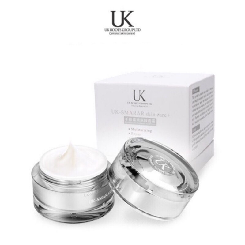 【UK-Smarar 羊胎素玻尿酸 面霜】羊胎素與玻尿酸的完美締結超有感神秘面霜❤︎用過就回不去的無敵面霜啊～CP值超高!!!零負評完封各大品牌美妝部落客狂愛推薦一款一年四季、不分早晚都可以使用的完美