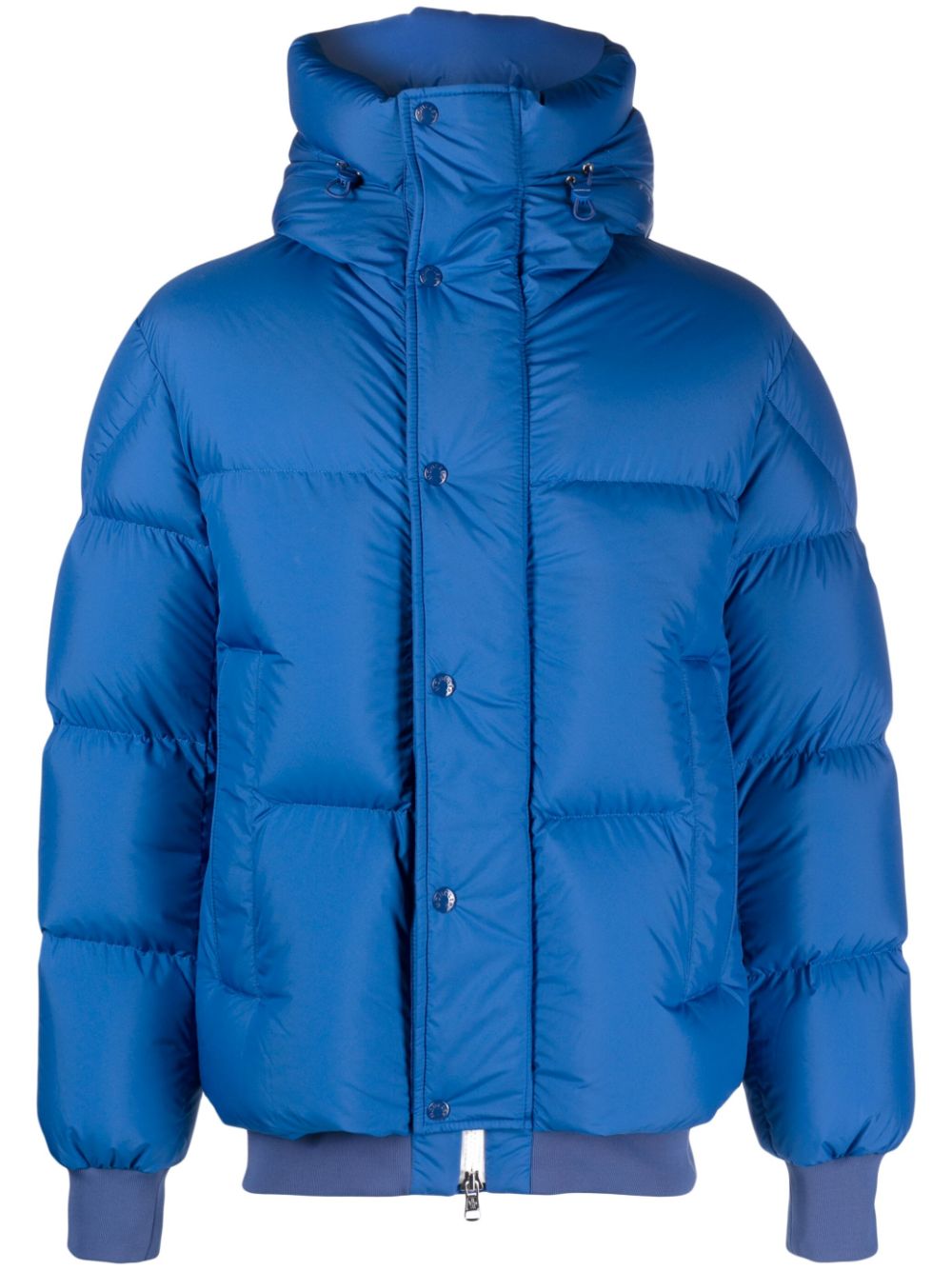 Moncler - Risler quilted hooded puffer jacket - men - Fabric - 2 - Blue