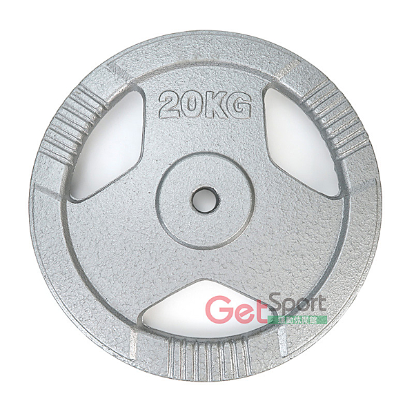 3抓孔設計便於抓、提、舉 抓孔處凹凸紋理增加止滑性 可搭配直徑小於 2.7 公分的槓心使用