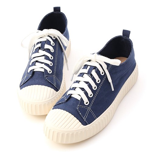 D+AF 休閒鞋 帆布鞋 藍色帆布鞋 英國藍帆布鞋