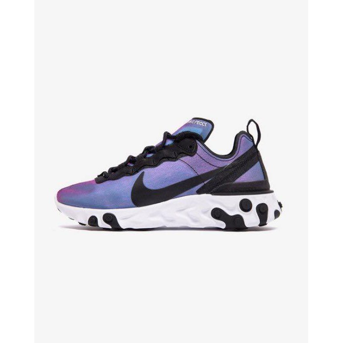 NIKE REACT ELEMENT 55 PEM SU 19 慢跑鞋 變色龍 女款 CD6964-001