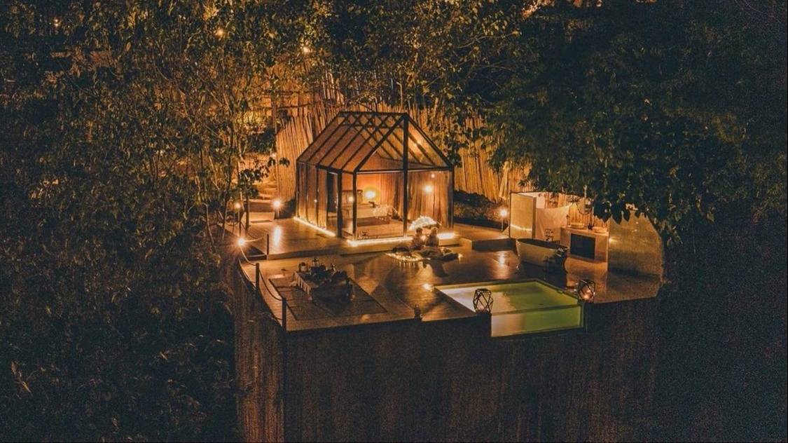 หุบเขาดาวเหนือ ห้อง Aurora House เป็นกระจกใส ได้นอนมองดาวทั้งคืน ฟินเลย