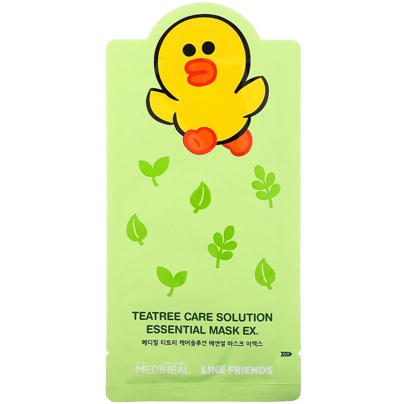 Mediheal x Line Friends茶樹舒緩護理精華美容面膜