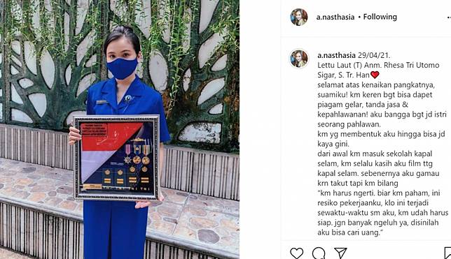 Unggahan istri awak KRI Nanggala-402