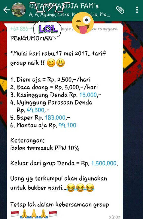 10 Lawakan Puasa Yang Pasti Muncul Di Grup Whatsapp Keluarga Kamu