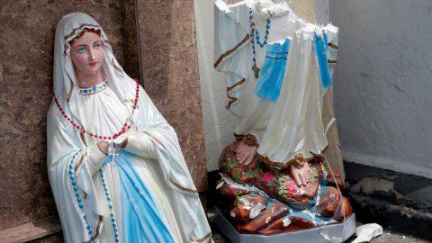  Yang Tersisa usai Ledakan Gereja dan Hotel di Sri Lanka