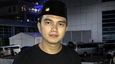 Aldi Taher umumkan kelahiran anak (Foto: Detikcom/Hanif Hawari)