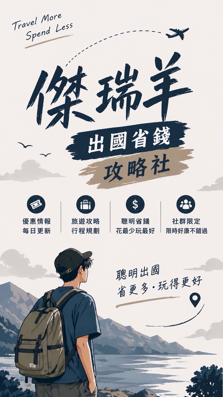 🐑 傑瑞羊｜出國省錢攻略社 ✈️