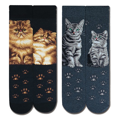 ● 超可愛逼真貓咪圖案設計，引人注目，超可愛，超萌感。● 全球唯一，專利針織技術，高彩針織全織造，非印刷，不易褪色；非刺繡，不會有硬塊，不磨腳。● 200細針針織，質地柔軟，輕巧舒適。● 兼具時尚、氣