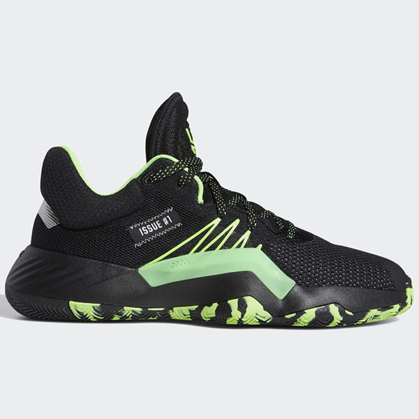 ADIDAS D.O.N. ISSUE 男鞋 籃球 避震 透氣 襪套 蜘蛛人 聯名款 黑 綠【運動世界】 EF8757