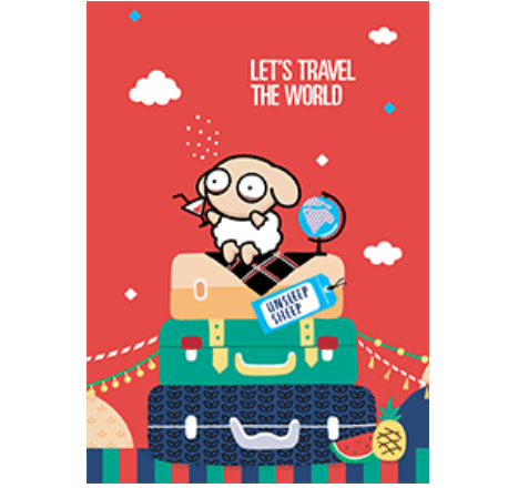 UNSLEEP SHEEP : Let's travel the world