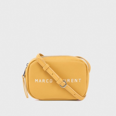 MARCO LAURENT Ice Cream 迷你刺繡肩背包 - 黃色