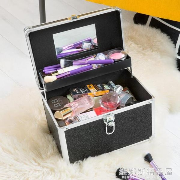 NiceLand納詩蓮專業水乳護膚品化妝品收納包手提美甲半永久工具箱QM 维娜斯精品屋