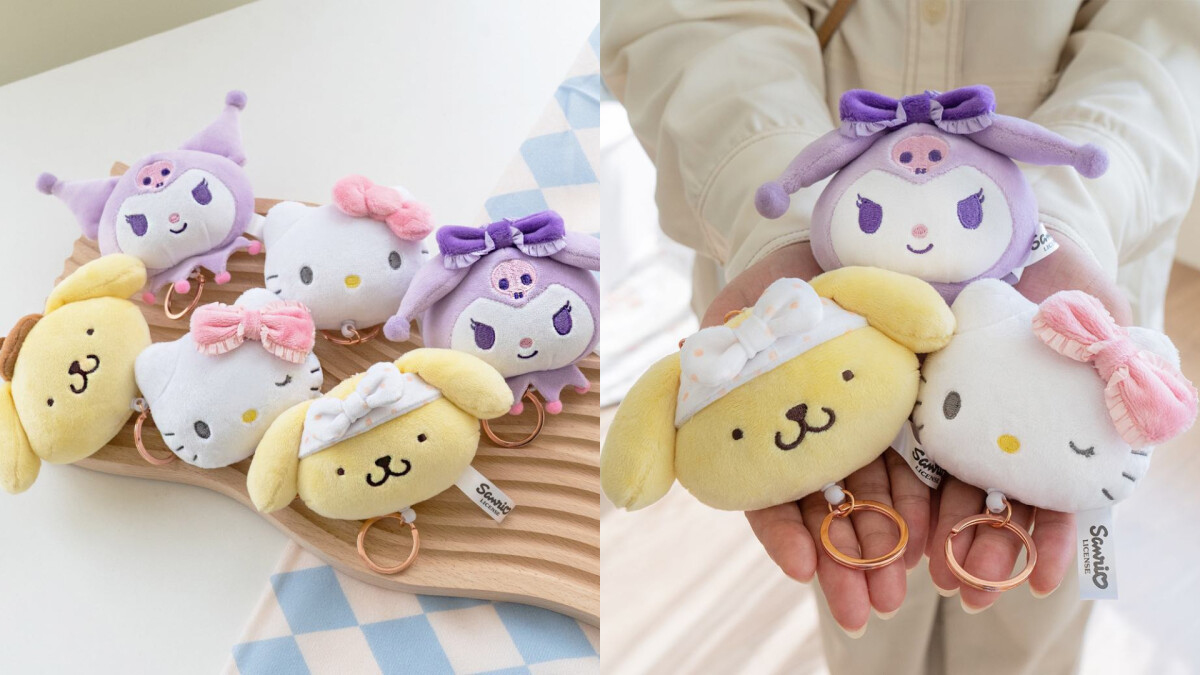 7-11「三麗鷗大頭吊飾」可愛登場！KITTY、酷洛米款必收，再推美少女戰士、百變怪周邊
