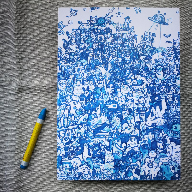 樹懶在哪裏？絕對難不倒你！ 為期一個月的創作，小怪獸把五隻樹懶藏起來了，大家一起來找吧！