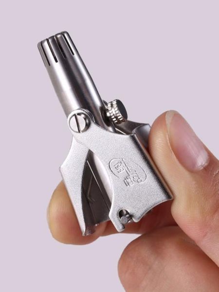 鼻毛修剪器 鼻毛修剪器男士手動不銹鋼全身水洗剃鼻毛器男士用刮修鼻毛修剪器 生活主義