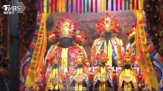 台南市南鯤鯓代天府香火鼎盛。(圖／TVBS資料畫面)