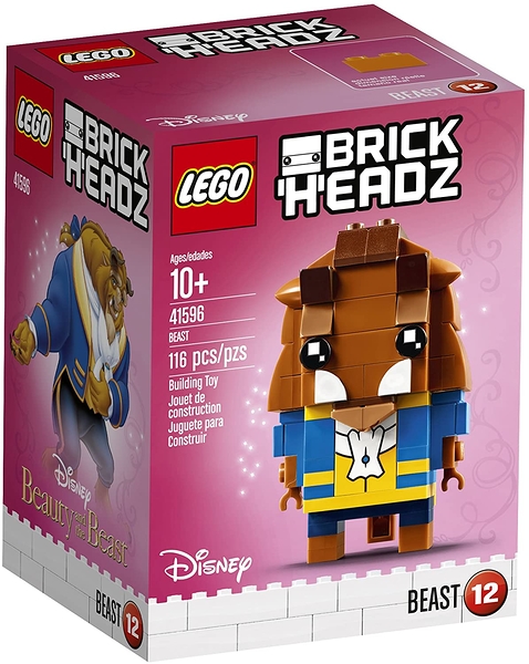 LEGO 樂高 41596 BrickHeadz Beast 迪士尼 美女與野獸