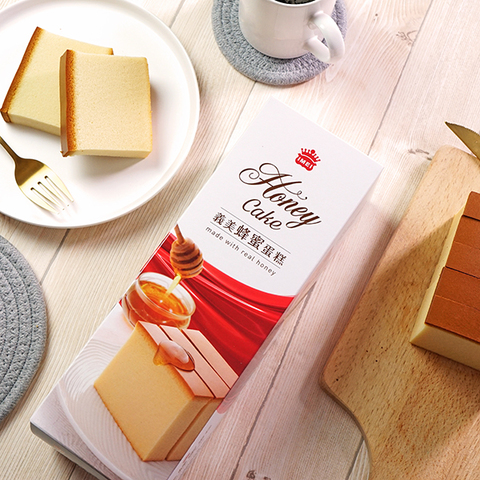 清雅的蜂蜜芳香，搭配綿密緊實的口感，樸實中帶點奢華，獨特的風味，讓您吮指回味，更是義美人氣NO.1的經典商品。葷素別：蛋奶素保存期限(未開封):15天 規格：400公克/盒；12盒/箱商品成份:雞蛋、