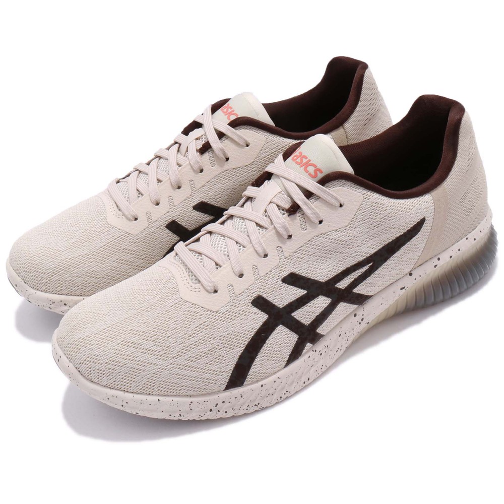 專業慢跑鞋品牌:ASICS型號:T8A0N-0229品名:Gel-Kenun SP配色:米白色,咖啡色