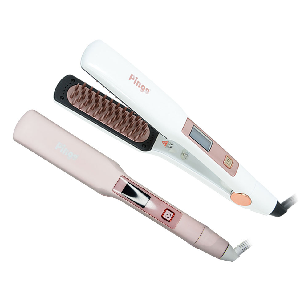 順髮超柔亮 / 獨家專利業界最強外噴式負離子設計，200萬個負離子細心呵護，使秀髮水潤有彈性，擁有鑽石般的光彩順髮超快速 / 3d齒梳滑順不卡髮，高科技mch發熱板，節能、省電、加熱快順髮超貼心 / 