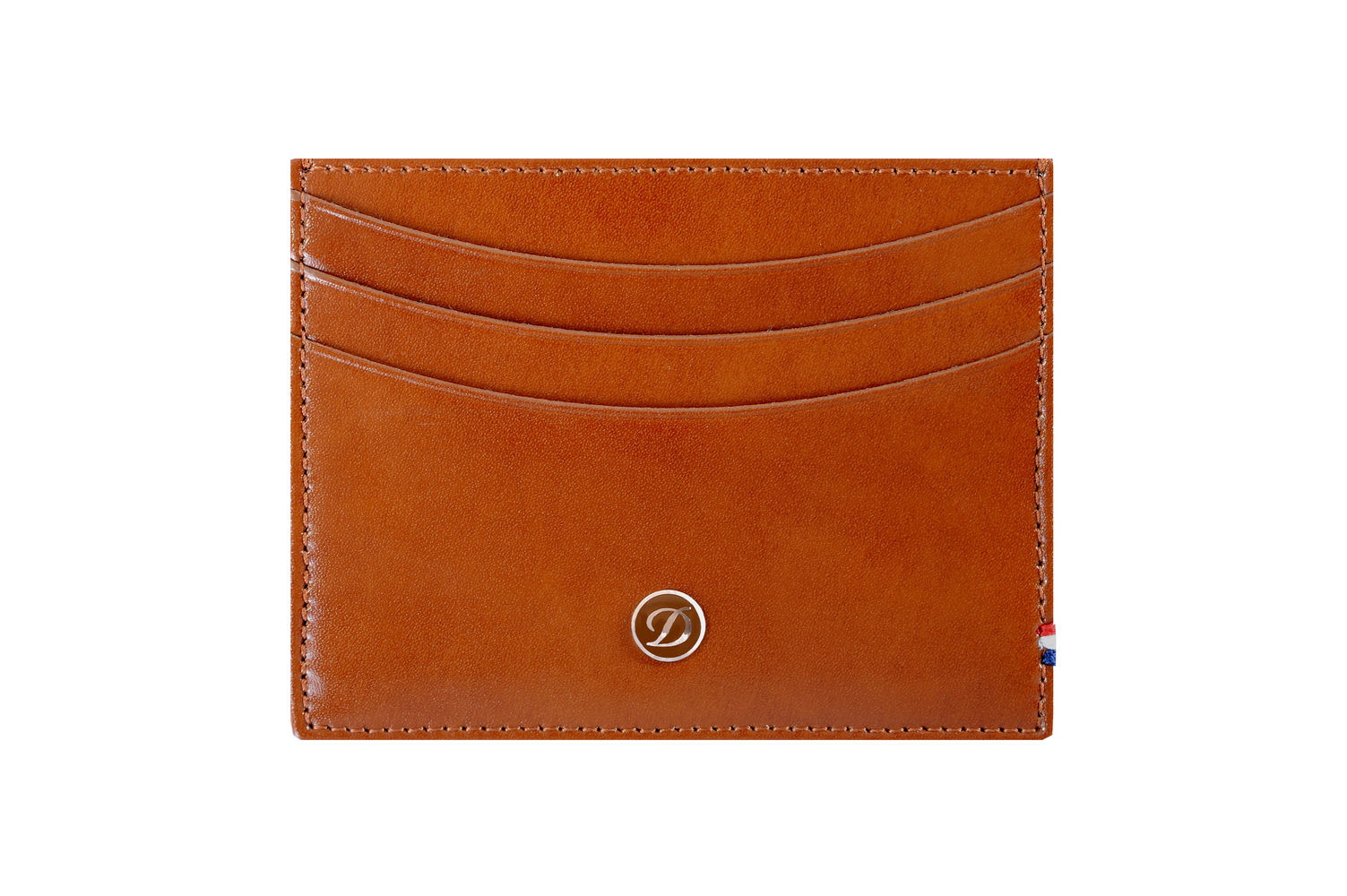 【S.T. Dupont】6卡卡夾 - 橘棕色