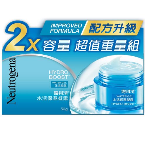 露得清水活保濕凝露50gX2【愛買】