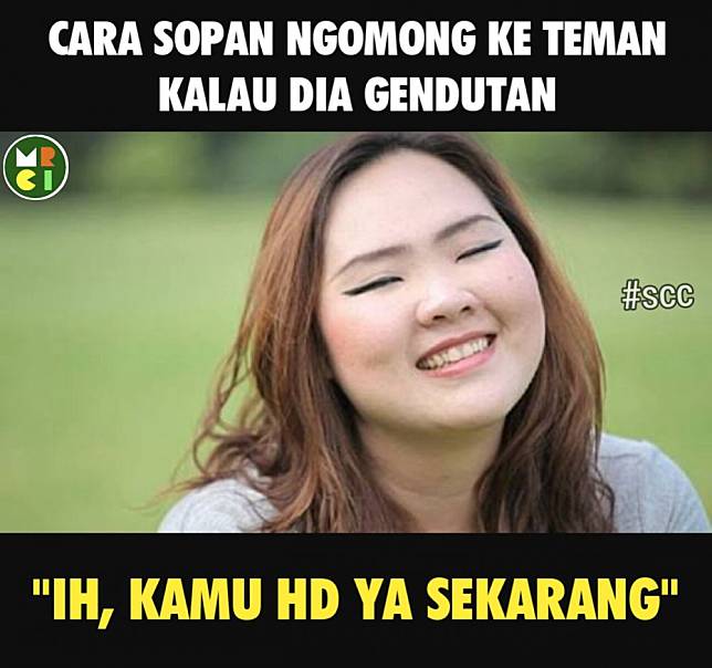 10 Meme Cara Sopan Bilang Gendut Ini Bikin Senyum Senyum Sendiri Deh