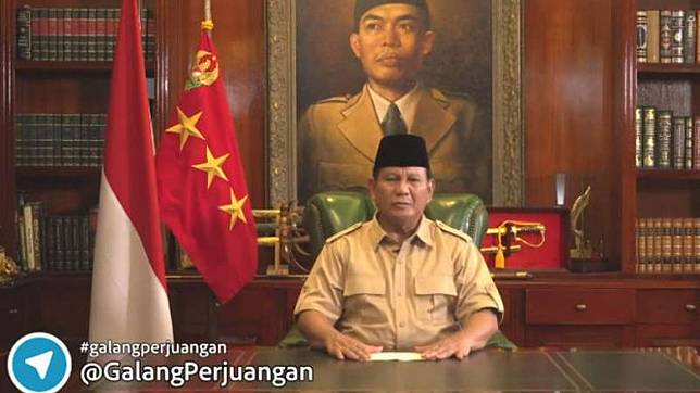 Ketua Umum Partai Gerindra, Prabowo Subianto