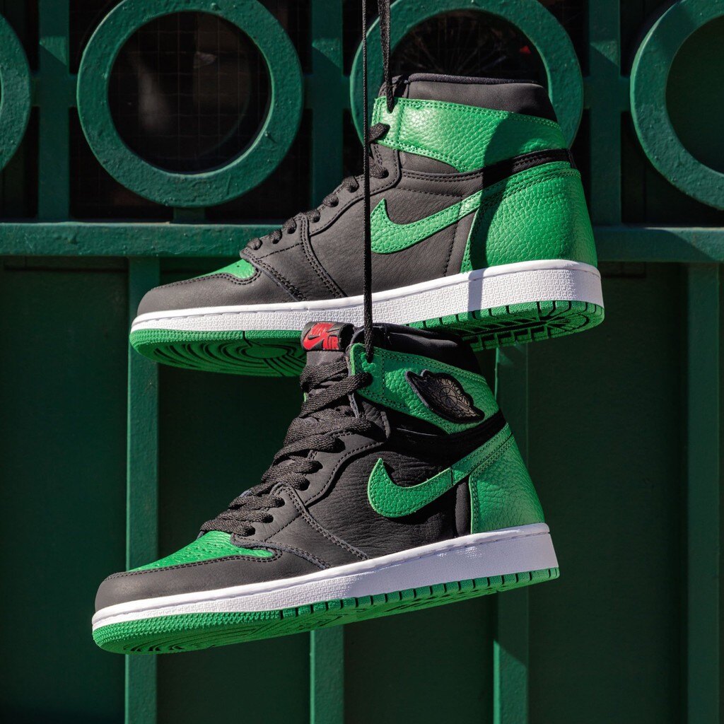 IMPACT Air Jordan 1 High Pine Green 一代 喬丹 黑綠 黑頭 555088-030