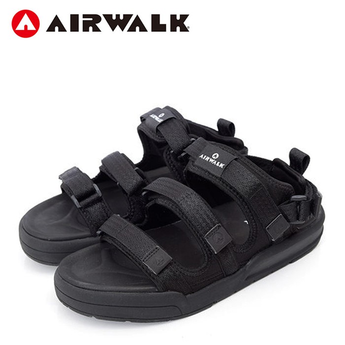 AIRWALK商品型號 : A755230320顏色 : 黑色主要材質 : 面料:尼龍織帶+聚酯纖維+聚胺酯、底料:EVA+RB