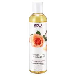 NOW 恬靜玫瑰按摩油(8oz/237ml)Tranquil Rose Massage Oil