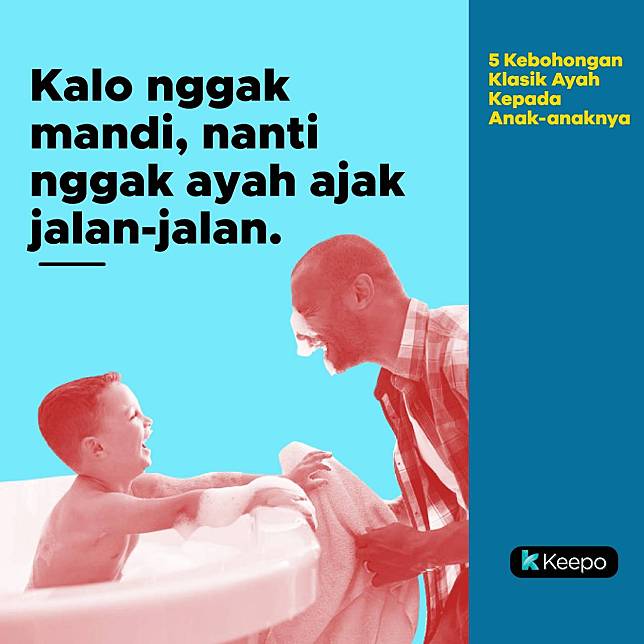 Saat kita susah untuk mandi