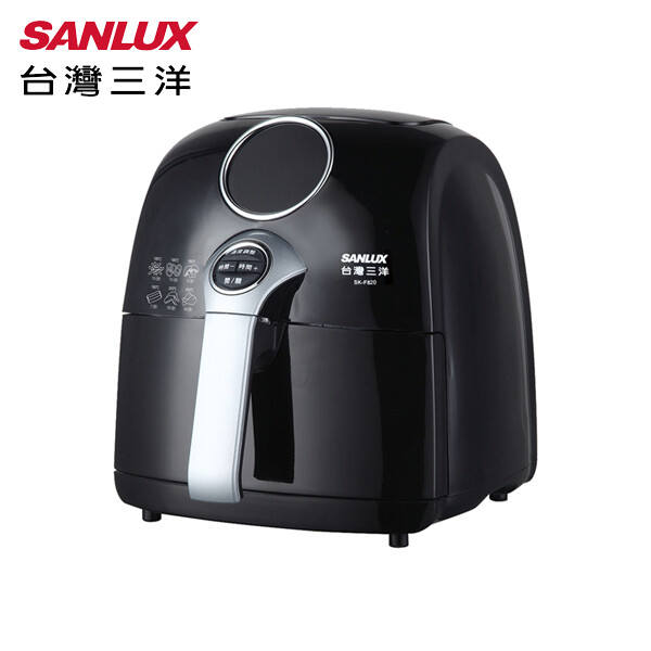 sanlux 台灣三洋 2.2l 微電腦 溫控 健康 氣炸鍋 sk-f820