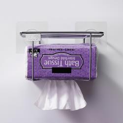 ◎無痕貼輕鬆安裝，便利快速|◎不鏽鋼完全無毒，健康環保|◎俐落設計，外型質感佳種類:收納架/層架類型:層架/收納架/層架衣櫥主材質:金屬材質說明:不鏽鋼層數:無顏色:銀色系尺寸:245x113x150