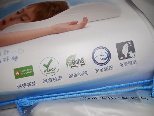 【GreySa格蕾莎】兒童環保記憶枕 #針對5-12歲孩童設計 #MIT台灣製造 #兒童枕頭推薦 (3).JPG