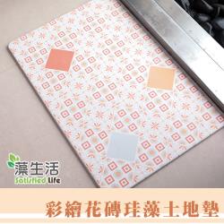 ◎居家時尚彩繪|◎加厚9mm|◎類型:地墊/防滑墊主材質:珪藻土/矽藻土材質說明:珪藻土、礦物骨材、紙漿纖維特色:快乾,無毒,吸水花色圖案:圖騰入數:1尺寸(長x寬)(cm):60(長)*40(寬)*