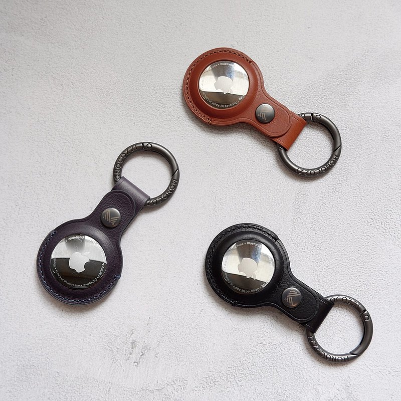 Exquisite | 高級復古真皮 AirTag 保護套