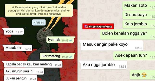 8 Percakapan Terlanjur Pantun Ini Endingnya Bikin Cekikikan